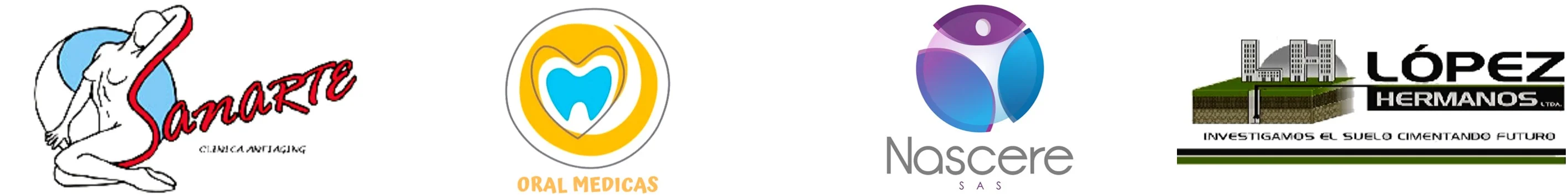 Clientes NaxvanSoft: Sanarte IPS, Oral Médicas, NASCERE IPS SAS, Lopez Hermanos LTDA